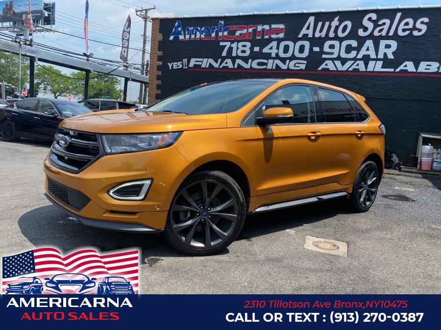 2015 Ford Edge 4dr Sport AWD, available for sale in Bronx, New York | Americarna Auto Sales LLC. Bronx, New York 2015 Ford Edge 4dr Sport AWD, available for sale in Bronx, New York | Americarna Auto Sales LLC. Bronx, New York