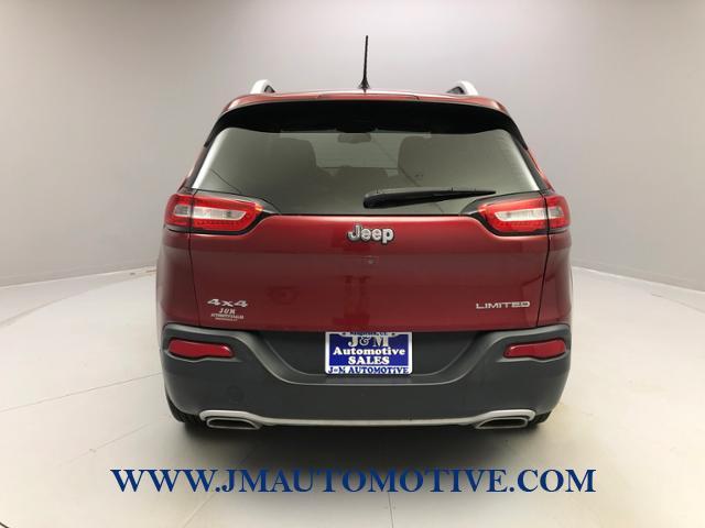 2015 Jeep Cherokee 4WD 4dr Limited, available for sale in Naugatuck, Connecticut | J&M Automotive Sls&Svc LLC. Naugatuck, Connecticut 2015 Jeep Cherokee 4WD 4dr Limited, available for sale in Naugatuck, Connecticut | J&M Automotive Sls&Svc LLC. Naugatuck, Connecticut