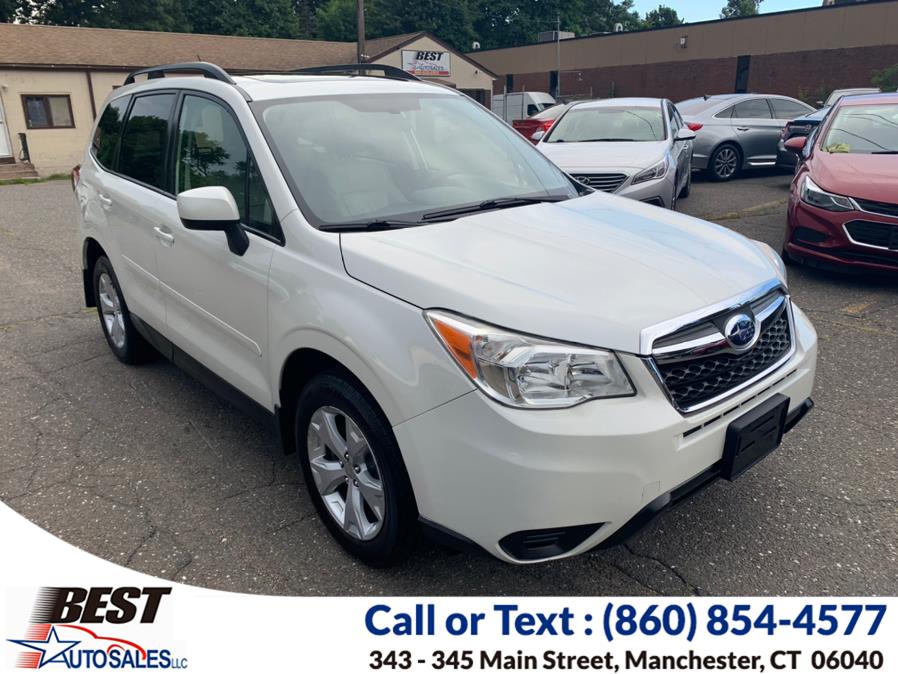 2015 Subaru Forester 4dr Auto 2.5i Premium PZEV, available for sale in Manchester, Connecticut | Best Auto Sales LLC. Manchester, Connecticut