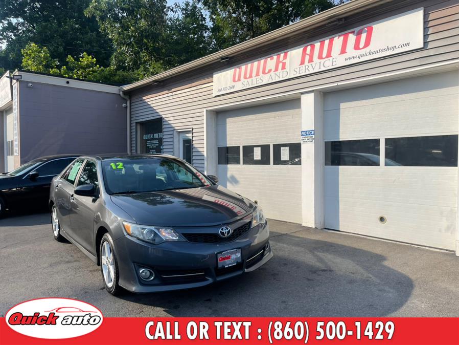 2012 Toyota Camry 4dr Sdn I4 Auto SE Sport Limited Edition (Natl), available for sale in Bristol, Connecticut | Quick Auto LLC. Bristol, Connecticut 2012 Toyota Camry 4dr Sdn I4 Auto SE Sport Limited Edition (Natl), available for sale in Bristol, Connecticut | Quick Auto LLC. Bristol, Connecticut