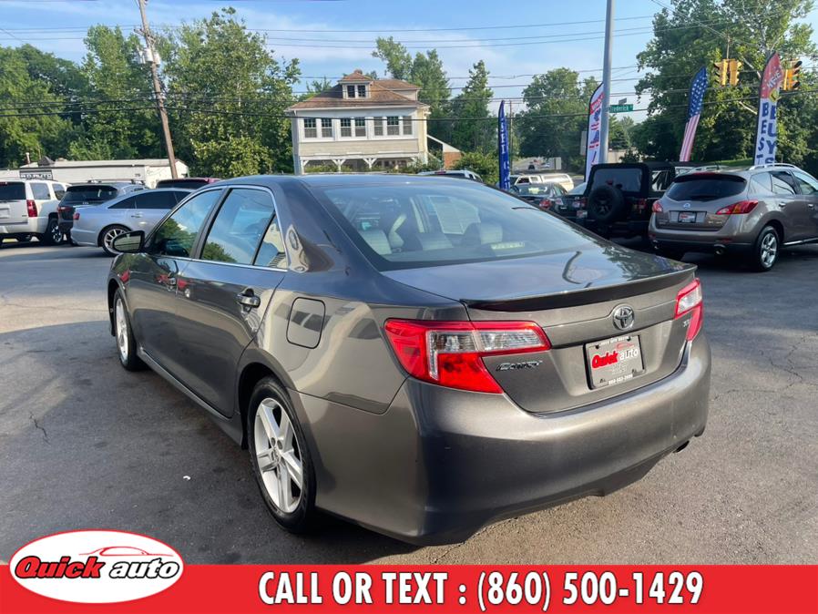 2012 Toyota Camry 4dr Sdn I4 Auto SE Sport Limited Edition (Natl), available for sale in Bristol, Connecticut | Quick Auto LLC. Bristol, Connecticut 2012 Toyota Camry 4dr Sdn I4 Auto SE Sport Limited Edition (Natl), available for sale in Bristol, Connecticut | Quick Auto LLC. Bristol, Connecticut