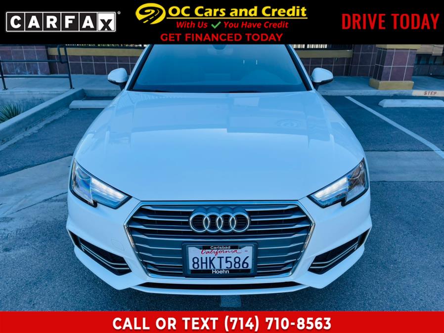 Used Audi A4 2.0 TFSI ultra Tech Premium S Tronic FWD 2018 | OC Cars and Credit. Garden Grove, California