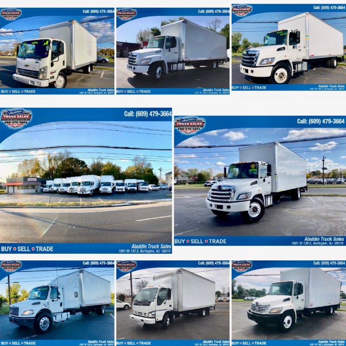 Used Hino 258/268 20 BOX TK 2013 | Aladdin Truck Sales. Burlington, New Jersey