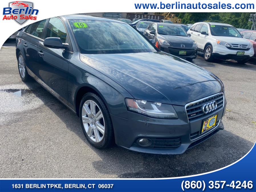 2010 Audi A4 4dr Sdn Auto quattro 2.0T Premium, available for sale in Berlin, Connecticut | Berlin Auto Sales LLC. Berlin, Connecticut 2010 Audi A4 4dr Sdn Auto quattro 2.0T Premium, available for sale in Berlin, Connecticut | Berlin Auto Sales LLC. Berlin, Connecticut