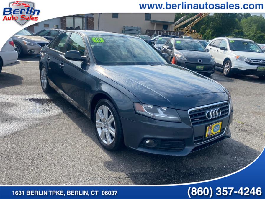 2010 Audi A4 4dr Sdn Auto quattro 2.0T Premium, available for sale in Berlin, Connecticut | Berlin Auto Sales LLC. Berlin, Connecticut 2010 Audi A4 4dr Sdn Auto quattro 2.0T Premium, available for sale in Berlin, Connecticut | Berlin Auto Sales LLC. Berlin, Connecticut