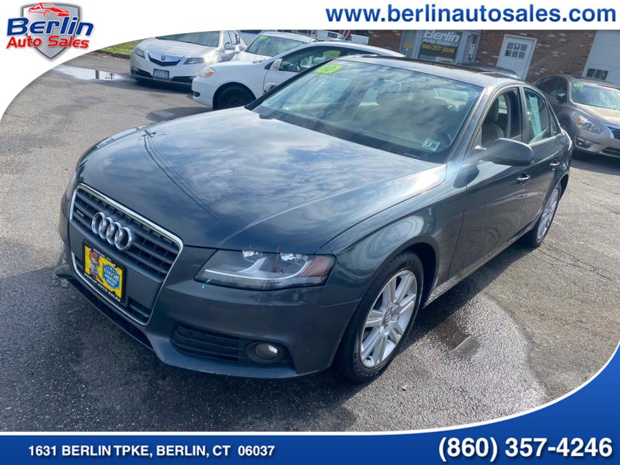 2010 Audi A4 4dr Sdn Auto quattro 2.0T Premium, available for sale in Berlin, Connecticut | Berlin Auto Sales LLC. Berlin, Connecticut 2010 Audi A4 4dr Sdn Auto quattro 2.0T Premium, available for sale in Berlin, Connecticut | Berlin Auto Sales LLC. Berlin, Connecticut