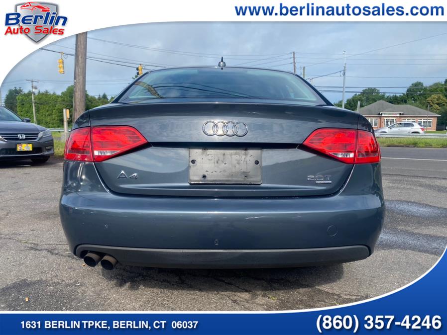 2010 Audi A4 4dr Sdn Auto quattro 2.0T Premium, available for sale in Berlin, Connecticut | Berlin Auto Sales LLC. Berlin, Connecticut 2010 Audi A4 4dr Sdn Auto quattro 2.0T Premium, available for sale in Berlin, Connecticut | Berlin Auto Sales LLC. Berlin, Connecticut