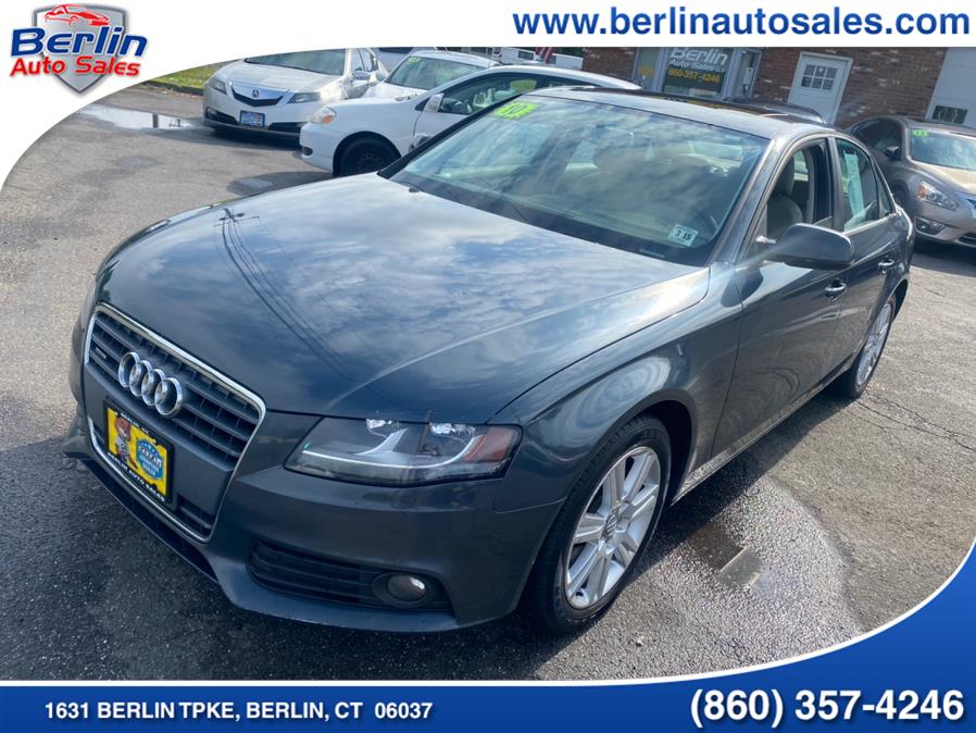 2010 Audi A4 4dr Sdn Auto quattro 2.0T Premium, available for sale in Berlin, Connecticut | Berlin Auto Sales LLC. Berlin, Connecticut 2010 Audi A4 4dr Sdn Auto quattro 2.0T Premium, available for sale in Berlin, Connecticut | Berlin Auto Sales LLC. Berlin, Connecticut