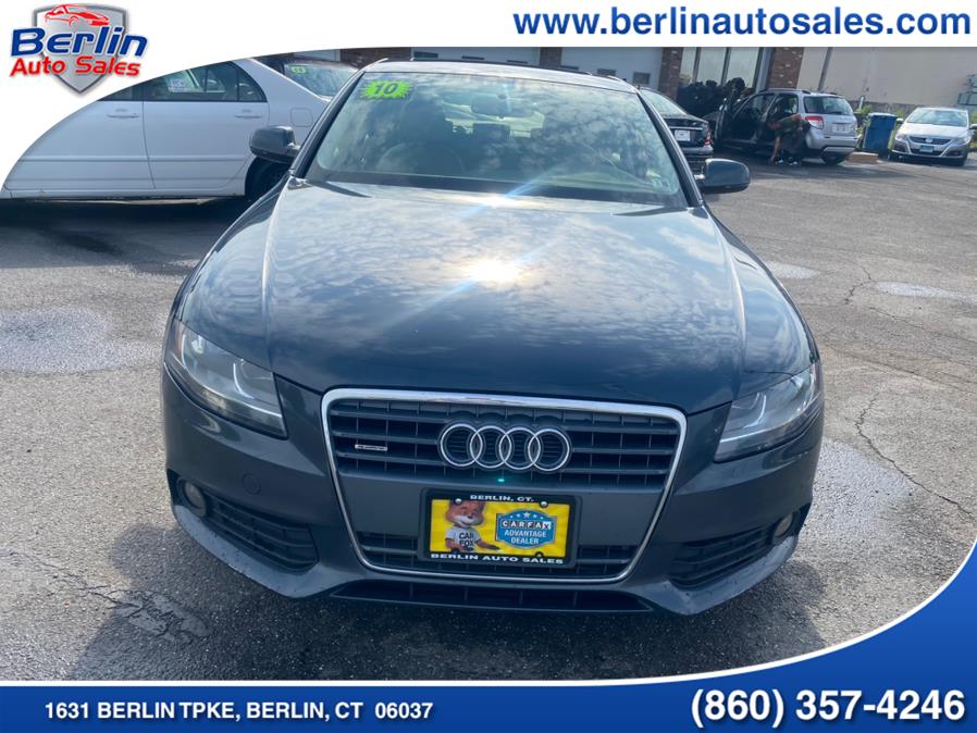 2010 Audi A4 4dr Sdn Auto quattro 2.0T Premium, available for sale in Berlin, Connecticut | Berlin Auto Sales LLC. Berlin, Connecticut 2010 Audi A4 4dr Sdn Auto quattro 2.0T Premium, available for sale in Berlin, Connecticut | Berlin Auto Sales LLC. Berlin, Connecticut