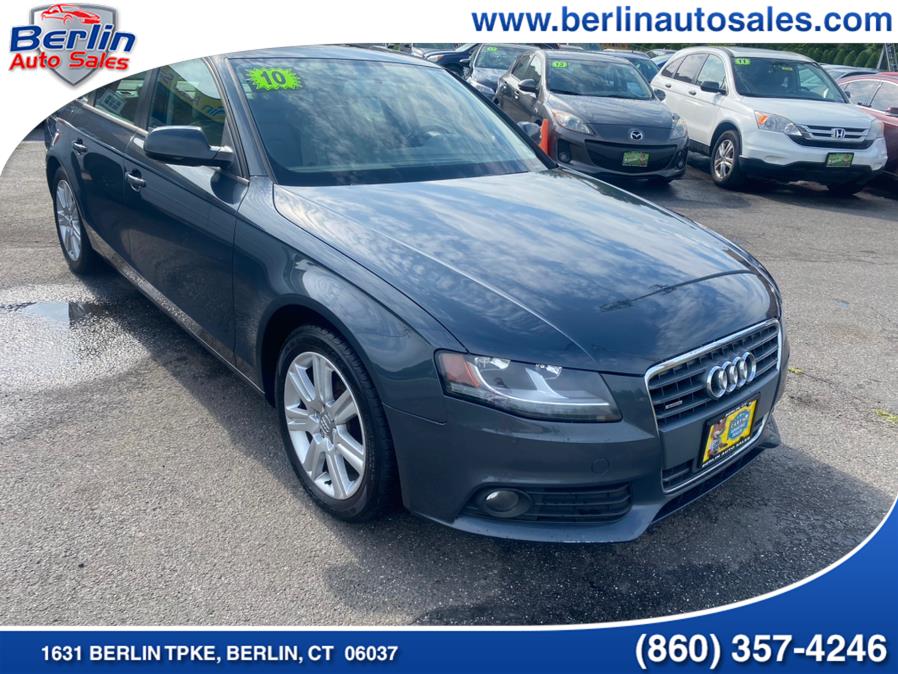 2010 Audi A4 4dr Sdn Auto quattro 2.0T Premium, available for sale in Berlin, Connecticut | Berlin Auto Sales LLC. Berlin, Connecticut 2010 Audi A4 4dr Sdn Auto quattro 2.0T Premium, available for sale in Berlin, Connecticut | Berlin Auto Sales LLC. Berlin, Connecticut