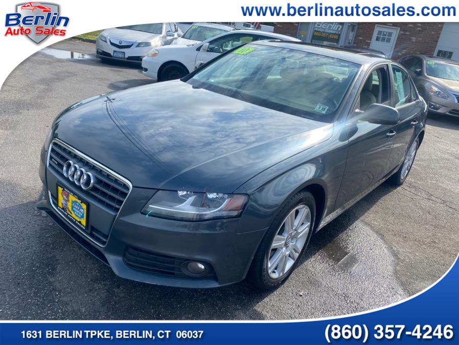 2010 Audi A4 4dr Sdn Auto quattro 2.0T Premium, available for sale in Berlin, Connecticut | Berlin Auto Sales LLC. Berlin, Connecticut 2010 Audi A4 4dr Sdn Auto quattro 2.0T Premium, available for sale in Berlin, Connecticut | Berlin Auto Sales LLC. Berlin, Connecticut