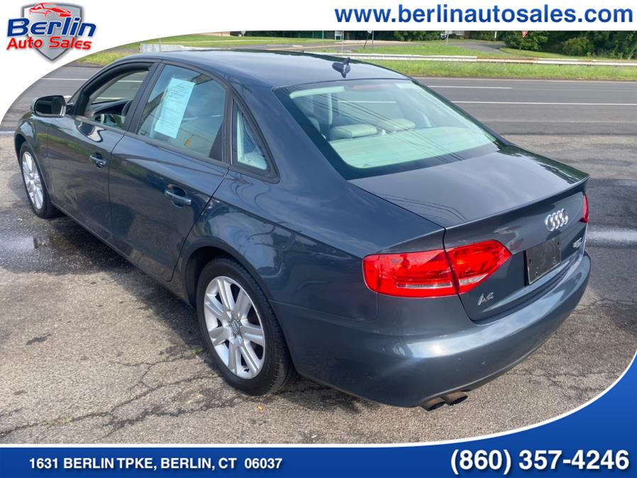 2010 Audi A4 4dr Sdn Auto quattro 2.0T Premium, available for sale in Berlin, Connecticut | Berlin Auto Sales LLC. Berlin, Connecticut 2010 Audi A4 4dr Sdn Auto quattro 2.0T Premium, available for sale in Berlin, Connecticut | Berlin Auto Sales LLC. Berlin, Connecticut