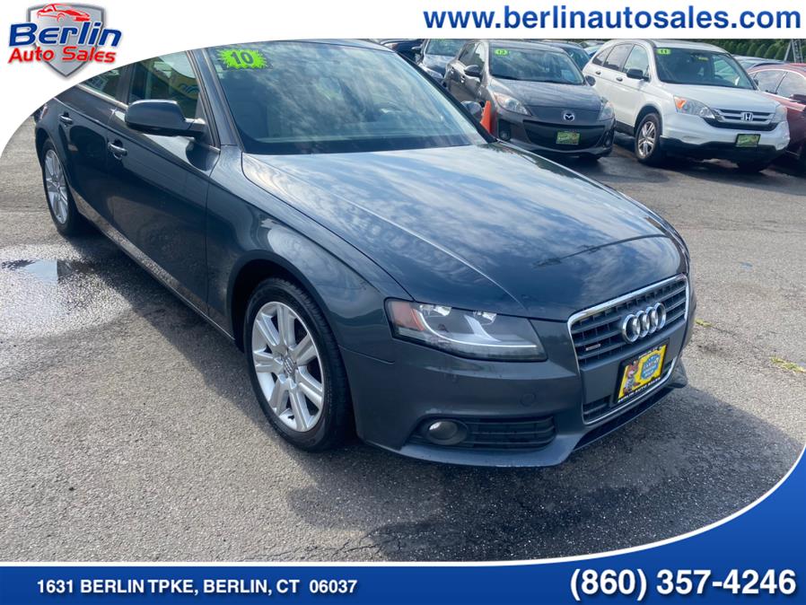 2010 Audi A4 4dr Sdn Auto quattro 2.0T Premium, available for sale in Berlin, Connecticut | Berlin Auto Sales LLC. Berlin, Connecticut 2010 Audi A4 4dr Sdn Auto quattro 2.0T Premium, available for sale in Berlin, Connecticut | Berlin Auto Sales LLC. Berlin, Connecticut