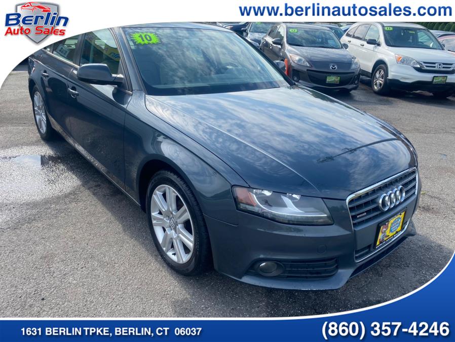 2010 Audi A4 4dr Sdn Auto quattro 2.0T Premium, available for sale in Berlin, Connecticut | Berlin Auto Sales LLC. Berlin, Connecticut 2010 Audi A4 4dr Sdn Auto quattro 2.0T Premium, available for sale in Berlin, Connecticut | Berlin Auto Sales LLC. Berlin, Connecticut