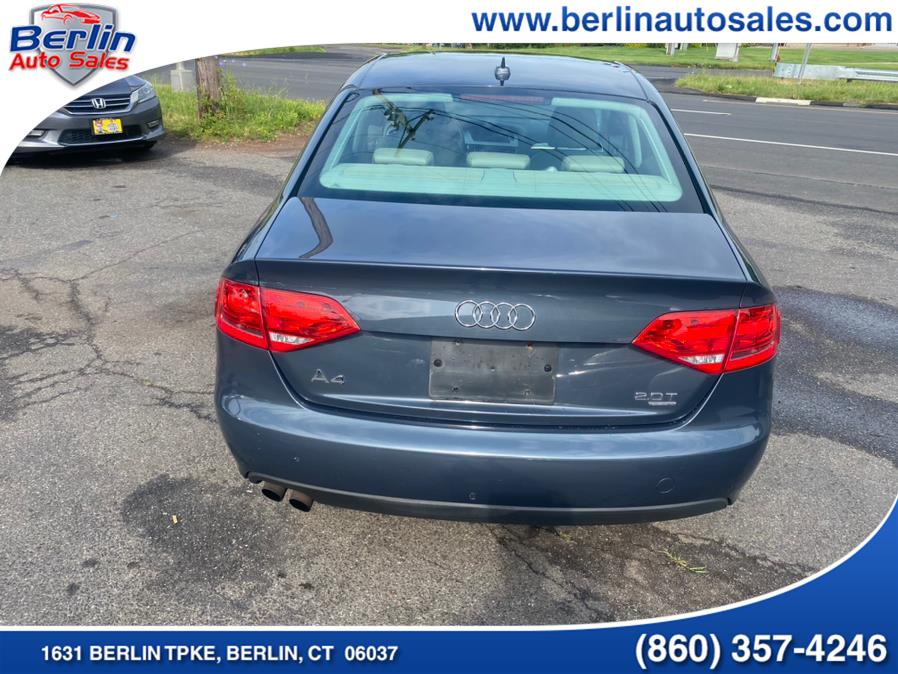 2010 Audi A4 4dr Sdn Auto quattro 2.0T Premium, available for sale in Berlin, Connecticut | Berlin Auto Sales LLC. Berlin, Connecticut 2010 Audi A4 4dr Sdn Auto quattro 2.0T Premium, available for sale in Berlin, Connecticut | Berlin Auto Sales LLC. Berlin, Connecticut