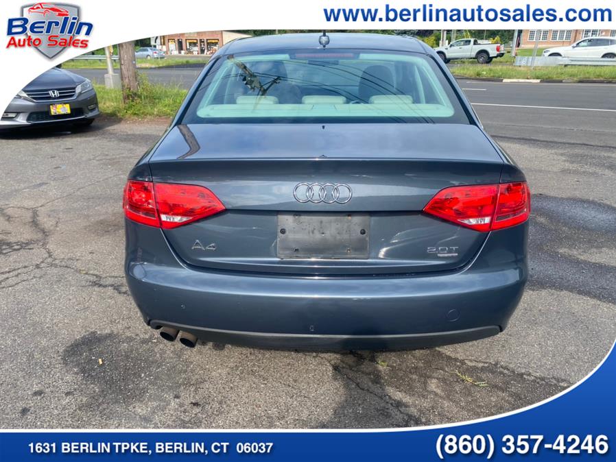 2010 Audi A4 4dr Sdn Auto quattro 2.0T Premium, available for sale in Berlin, Connecticut | Berlin Auto Sales LLC. Berlin, Connecticut 2010 Audi A4 4dr Sdn Auto quattro 2.0T Premium, available for sale in Berlin, Connecticut | Berlin Auto Sales LLC. Berlin, Connecticut