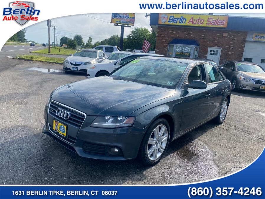 2010 Audi A4 4dr Sdn Auto quattro 2.0T Premium, available for sale in Berlin, Connecticut | Berlin Auto Sales LLC. Berlin, Connecticut 2010 Audi A4 4dr Sdn Auto quattro 2.0T Premium, available for sale in Berlin, Connecticut | Berlin Auto Sales LLC. Berlin, Connecticut