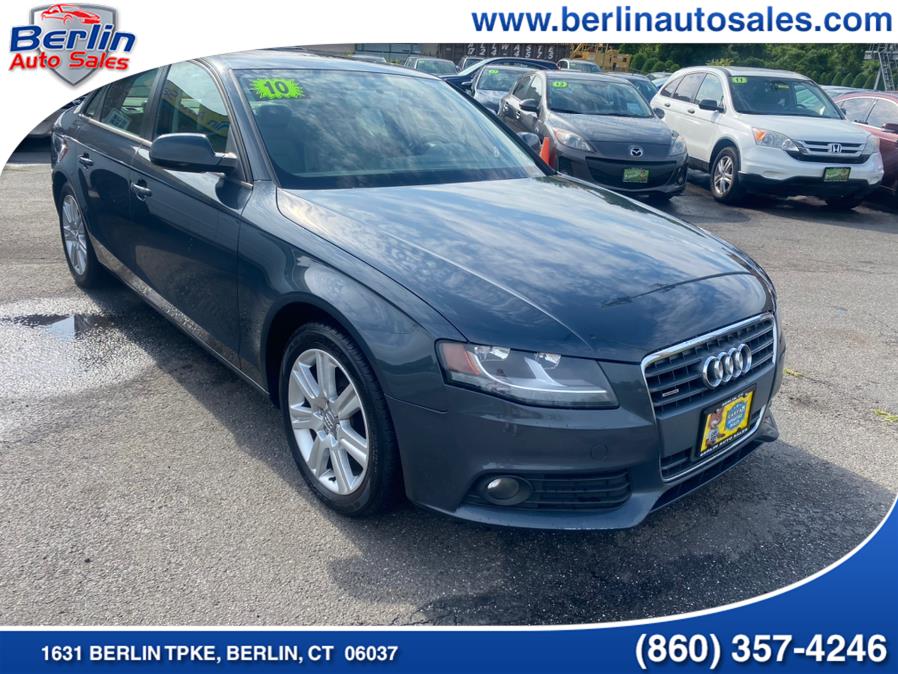 2010 Audi A4 4dr Sdn Auto quattro 2.0T Premium, available for sale in Berlin, Connecticut | Berlin Auto Sales LLC. Berlin, Connecticut 2010 Audi A4 4dr Sdn Auto quattro 2.0T Premium, available for sale in Berlin, Connecticut | Berlin Auto Sales LLC. Berlin, Connecticut