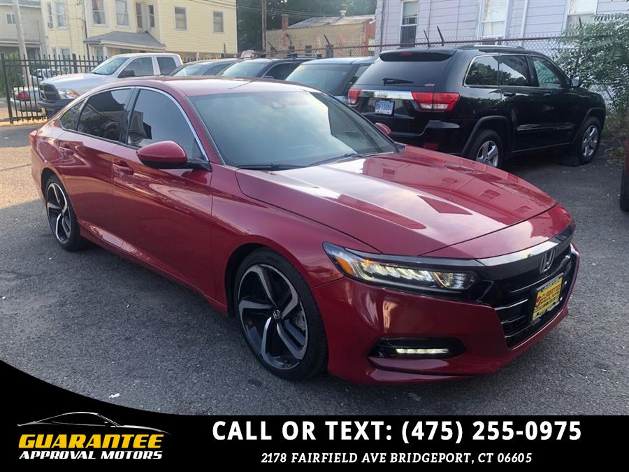 2020 Honda Accord Sport 4dr Sedan (1.5T I4 CVT), available for sale in Bridgeport, Connecticut | Guarantee Approval Motors. Bridgeport, Connecticut 2020 Honda Accord Sport 4dr Sedan (1.5T I4 CVT), available for sale in Bridgeport, Connecticut | Guarantee Approval Motors. Bridgeport, Connecticut