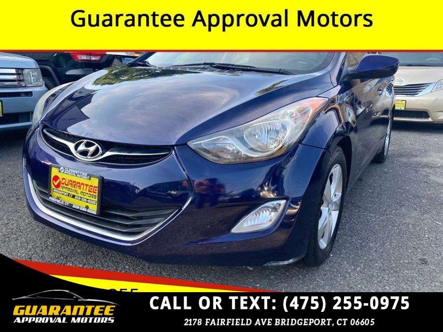 2012 Hyundai Elantra GLS 4dr Sedan 6A, available for sale in Bridgeport, Connecticut | Guarantee Approval Motors. Bridgeport, Connecticut