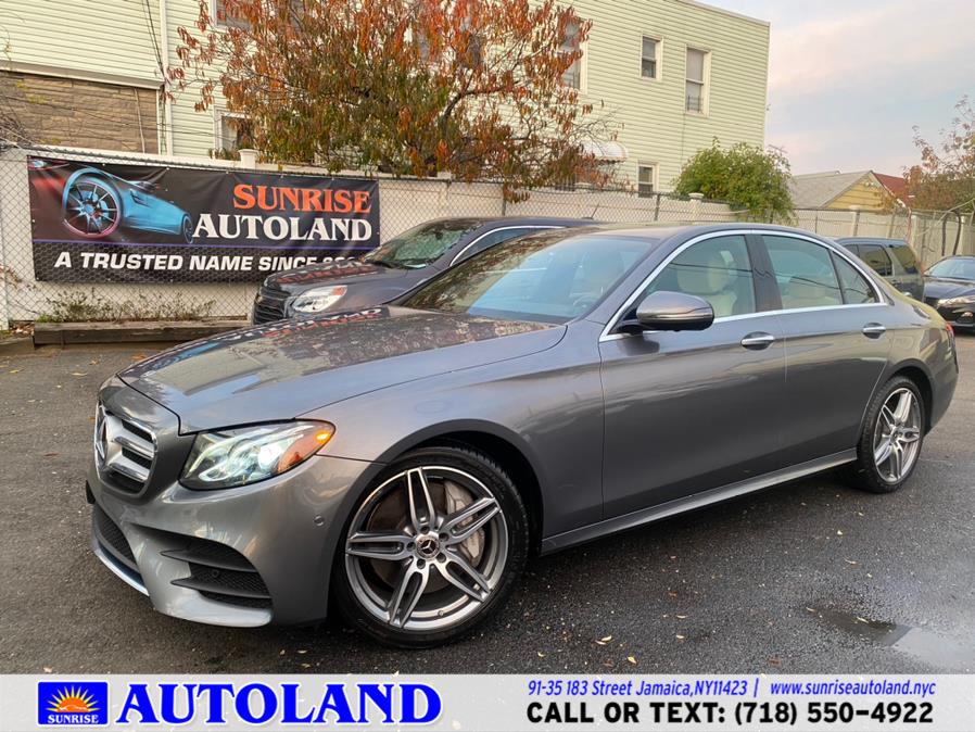 Used Mercedes-Benz E-Class E 450 4MATIC Sedan 2019 | Sunrise Autoland. Jamaica, New York