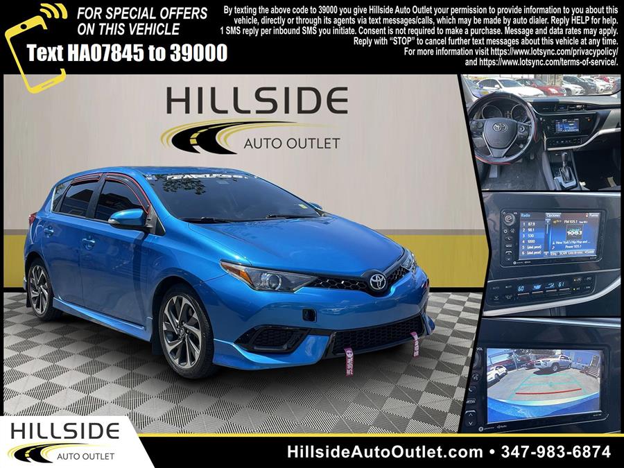Used Toyota Corolla Im Base 2017 | Hillside Auto Outlet. Jamaica, New York Used Toyota Corolla Im Base 2017 | Hillside Auto Outlet. Jamaica, New York
