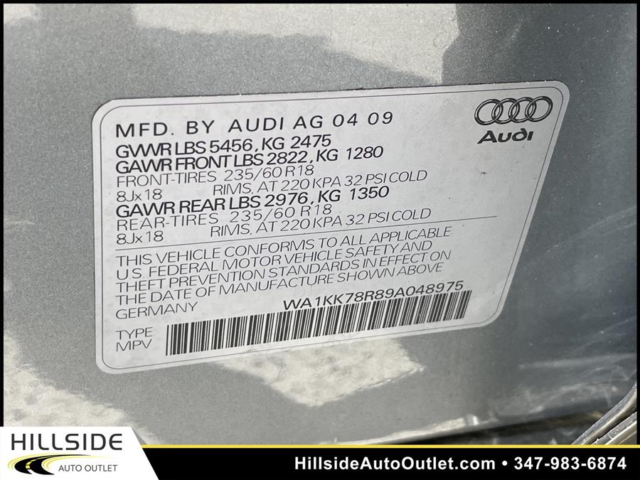 Used Audi Q5 3.2 Premium 2009 | Hillside Auto Outlet. Jamaica, New York Used Audi Q5 3.2 Premium 2009 | Hillside Auto Outlet. Jamaica, New York