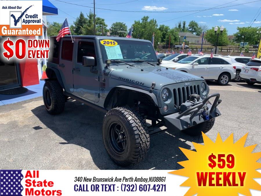 Used Jeep Wrangler Unlimited 4WD 4dr Rubicon 2015 | All State Motor Inc. Perth Amboy, New Jersey Used Jeep Wrangler Unlimited 4WD 4dr Rubicon 2015 | All State Motor Inc. Perth Amboy, New Jersey