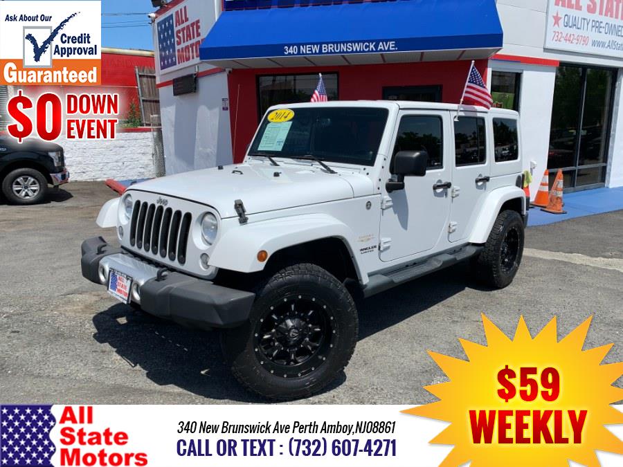 Used Jeep Wrangler Unlimited 4WD 4dr Sahara 2014 | All State Motor Inc. Perth Amboy, New Jersey