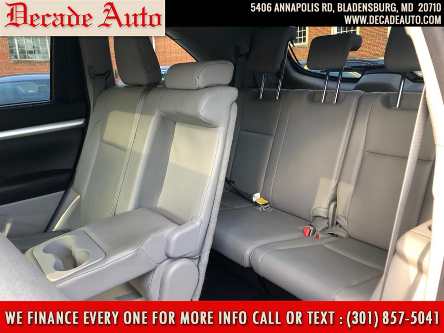Used Toyota Highlander AWD 4dr V6 XLE (Natl) 2015 | Decade Auto. Bladensburg, Maryland Used Toyota Highlander AWD 4dr V6 XLE (Natl) 2015 | Decade Auto. Bladensburg, Maryland