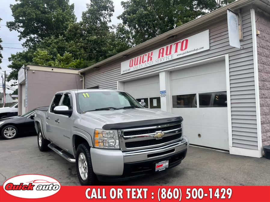 2011 Chevrolet Silverado 1500 4WD Crew Cab 143.5" LT, available for sale in Bristol, Connecticut | Quick Auto LLC. Bristol, Connecticut 2011 Chevrolet Silverado 1500 4WD Crew Cab 143.5" LT, available for sale in Bristol, Connecticut | Quick Auto LLC. Bristol, Connecticut
