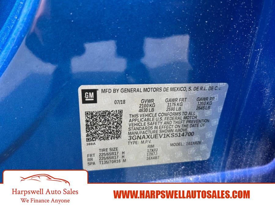 Used Chevrolet Equinox AWD 4dr LT w/1LT 2019 | Harpswell Auto Sales Inc. Harpswell, Maine Used Chevrolet Equinox AWD 4dr LT w/1LT 2019 | Harpswell Auto Sales Inc. Harpswell, Maine