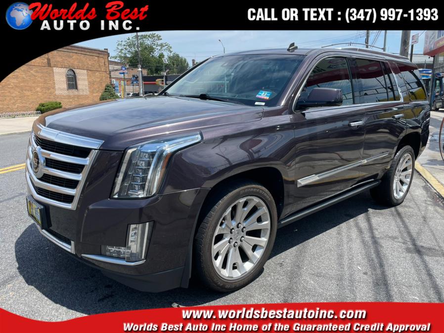 2015 Cadillac Escalade 4WD 4dr Premium, available for sale in Brooklyn, New York | Worlds Best Auto Inc. Brooklyn, New York