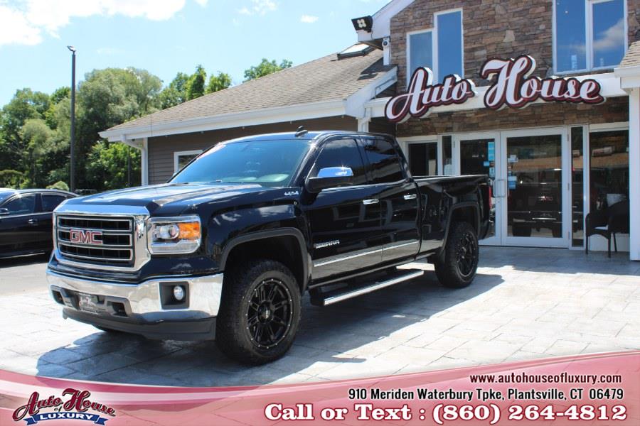 2015 GMC Sierra 1500 4WD Double Cab 143.5" SLT, available for sale in Plantsville, Connecticut | Auto House of Luxury. Plantsville, Connecticut
