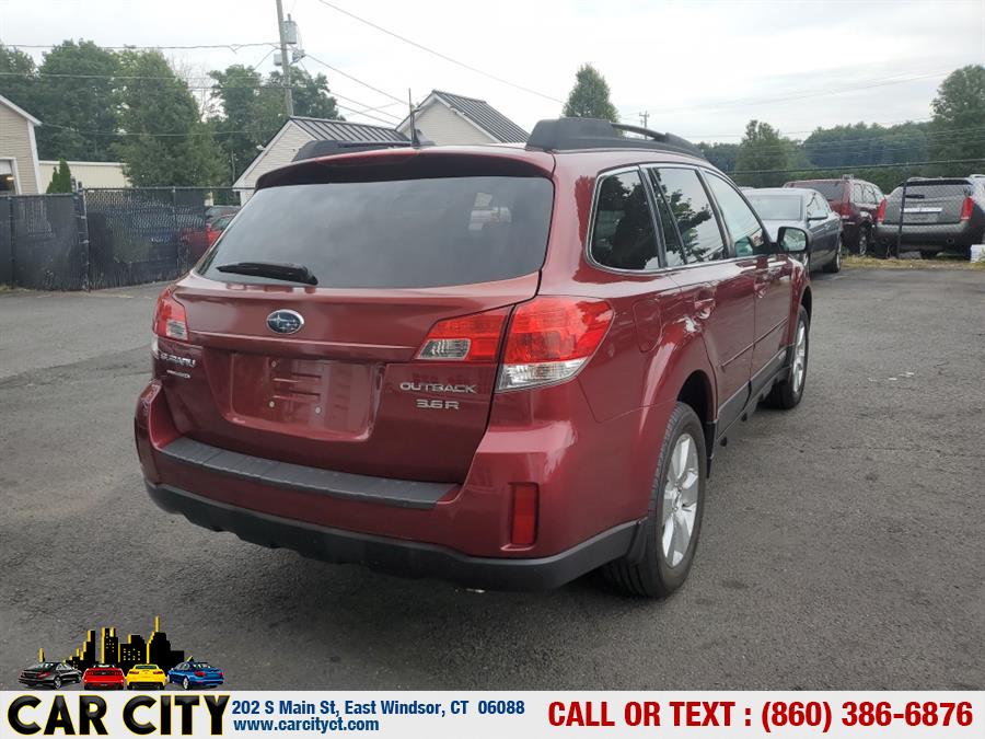 2011 Subaru Outback 4dr Wgn H6 Auto 3.6R Limited Pwr Moon, available for sale in East Windsor, Connecticut | Car City LLC. East Windsor, Connecticut 2011 Subaru Outback 4dr Wgn H6 Auto 3.6R Limited Pwr Moon, available for sale in East Windsor, Connecticut | Car City LLC. East Windsor, Connecticut