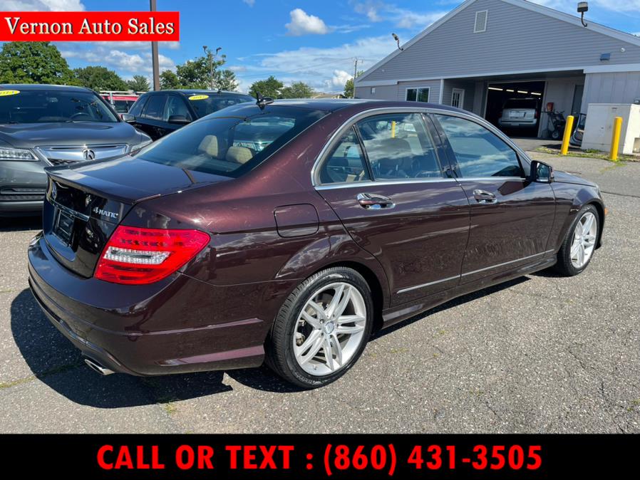 Used Mercedes-Benz C-Class 4dr Sdn C300 Sport 4MATIC 2012 | Vernon Auto Sale & Service. Manchester, Connecticut Used Mercedes-Benz C-Class 4dr Sdn C300 Sport 4MATIC 2012 | Vernon Auto Sale & Service. Manchester, Connecticut