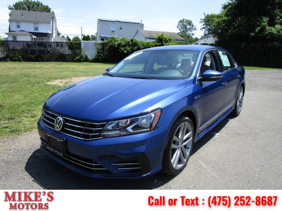 2017 Volkswagen Passat R-Line w/Comfort Pkg Auto, available for sale in Stratford, Connecticut | Mike's Motors LLC. Stratford, Connecticut