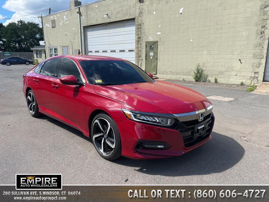 2018 Honda Accord Sedan Sport 1.5T CVT, available for sale in S.Windsor, Connecticut | Empire Auto Wholesalers. S.Windsor, Connecticut