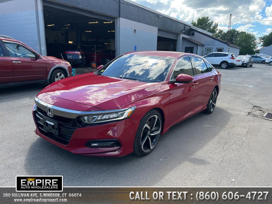 2018 Honda Accord Sedan Sport 1.5T CVT, available for sale in S.Windsor, Connecticut | Empire Auto Wholesalers. S.Windsor, Connecticut 2018 Honda Accord Sedan Sport 1.5T CVT, available for sale in S.Windsor, Connecticut | Empire Auto Wholesalers. S.Windsor, Connecticut