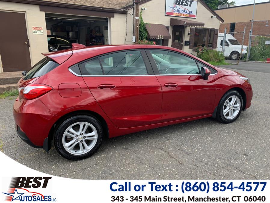 2018 Chevrolet Cruze 4dr HB 1.4L LT w/1SD, available for sale in Manchester, Connecticut | Best Auto Sales LLC. Manchester, Connecticut 2018 Chevrolet Cruze 4dr HB 1.4L LT w/1SD, available for sale in Manchester, Connecticut | Best Auto Sales LLC. Manchester, Connecticut