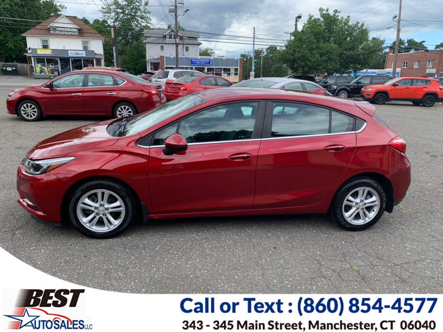 2018 Chevrolet Cruze 4dr HB 1.4L LT w/1SD, available for sale in Manchester, Connecticut | Best Auto Sales LLC. Manchester, Connecticut 2018 Chevrolet Cruze 4dr HB 1.4L LT w/1SD, available for sale in Manchester, Connecticut | Best Auto Sales LLC. Manchester, Connecticut