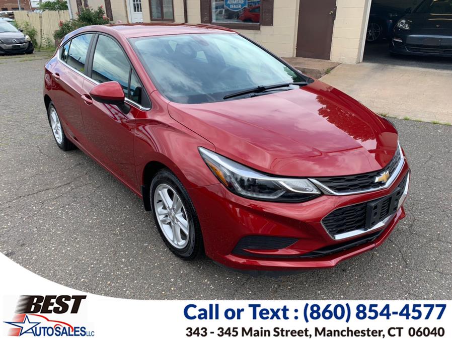 2018 Chevrolet Cruze 4dr HB 1.4L LT w/1SD, available for sale in Manchester, CT