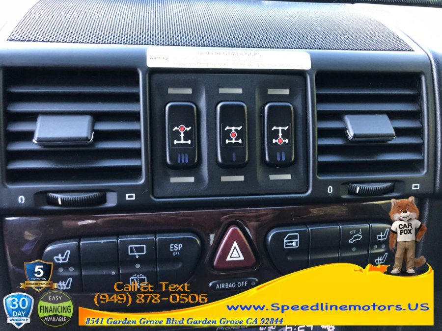 Used Mercedes-Benz G-Class 4dr 4WD 5.5L AMG 2003 | Speedline Motors. Garden Grove, California Used Mercedes-Benz G-Class 4dr 4WD 5.5L AMG 2003 | Speedline Motors. Garden Grove, California