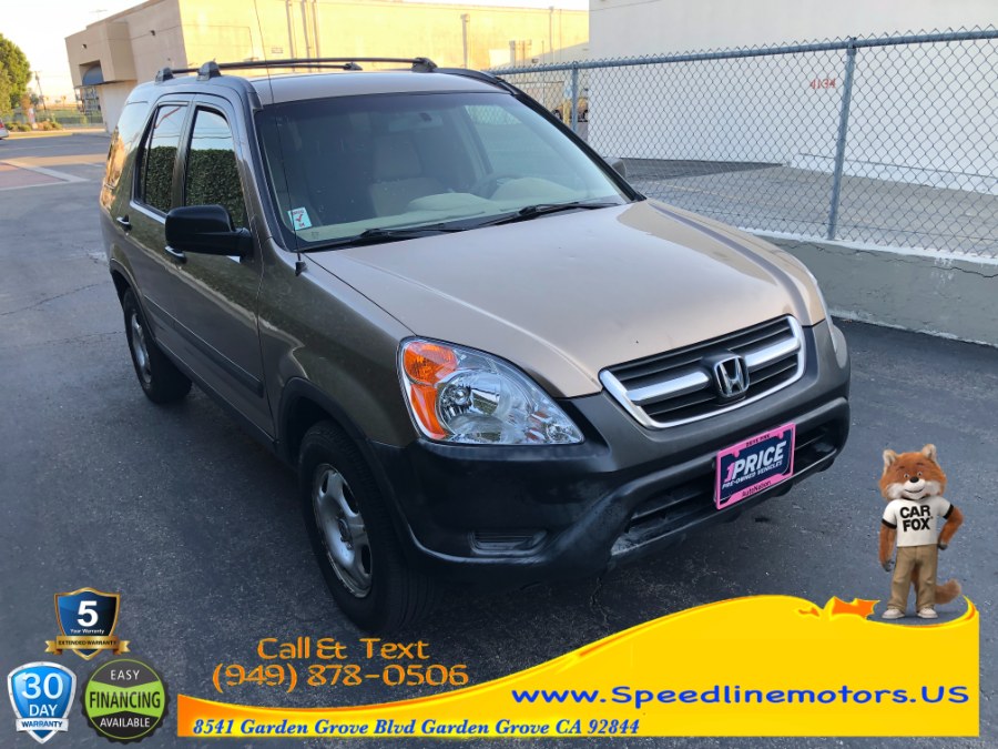 2002 Honda CR-V 4WD LX Auto, available for sale in Garden Grove, California | Speedline Motors. Garden Grove, California 2002 Honda CR-V 4WD LX Auto, available for sale in Garden Grove, California | Speedline Motors. Garden Grove, California