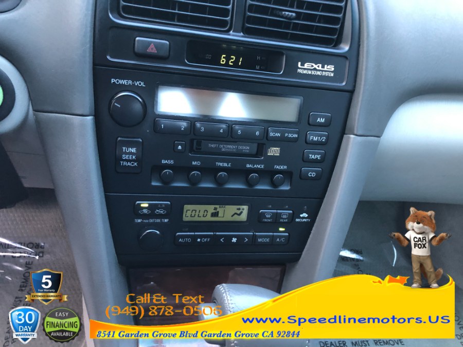 Used Lexus ES 300 Luxury Sport Sdn 4dr Sdn 1997 | Speedline Motors. Garden Grove, California Used Lexus ES 300 Luxury Sport Sdn 4dr Sdn 1997 | Speedline Motors. Garden Grove, California