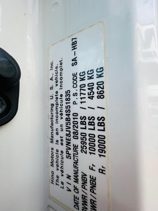 2011 HINO 268 20 FEET DRY BOX + LIFT GATE + NO CDL, available for sale in South Amboy, New Jersey | NJ Truck Spot. South Amboy, New Jersey 2011 HINO 268 20 FEET DRY BOX + LIFT GATE + NO CDL, available for sale in South Amboy, New Jersey | NJ Truck Spot. South Amboy, New Jersey
