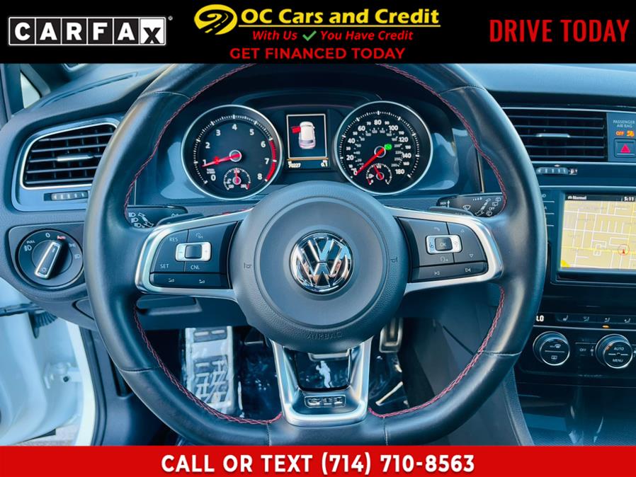 Used Volkswagen Golf GTI 4dr HB DSG Autobahn w/Performance Pkg 2016 | OC Cars and Credit. Garden Grove, California