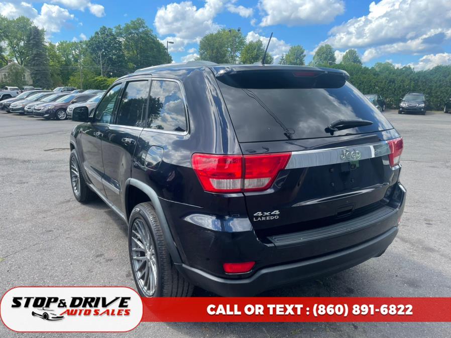 2011 Jeep Grand Cherokee 4WD 4dr Laredo, available for sale in East Windsor, Connecticut | Stop & Drive Auto Sales. East Windsor, Connecticut 2011 Jeep Grand Cherokee 4WD 4dr Laredo, available for sale in East Windsor, Connecticut | Stop & Drive Auto Sales. East Windsor, Connecticut