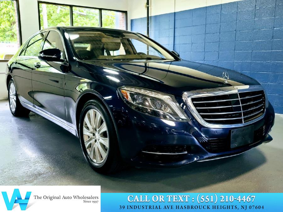 Used Mercedes-Benz S-Class 4dr Sdn S 550 4MATIC 2015 | AW Auto & Truck Wholesalers, Inc. Hasbrouck Heights, New Jersey Used Mercedes-Benz S-Class 4dr Sdn S 550 4MATIC 2015 | AW Auto & Truck Wholesalers, Inc. Hasbrouck Heights, New Jersey