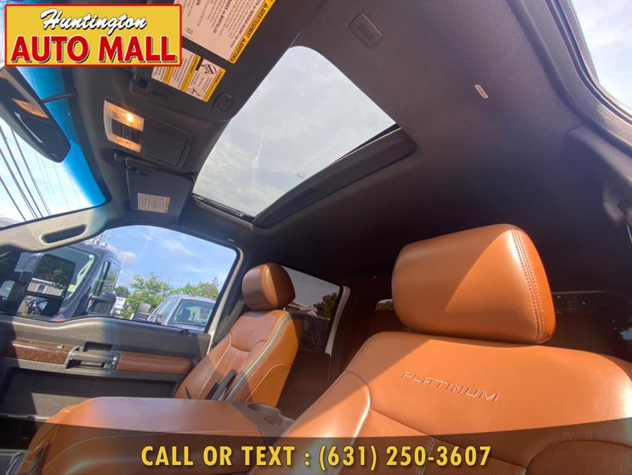 2016 Ford Super Duty F-350 SRW 4WD Crew Cab 156" Platinum, available for sale in Huntington Station, New York | Huntington Auto Mall. Huntington Station, New York 2016 Ford Super Duty F-350 SRW 4WD Crew Cab 156" Platinum, available for sale in Huntington Station, New York | Huntington Auto Mall. Huntington Station, New York